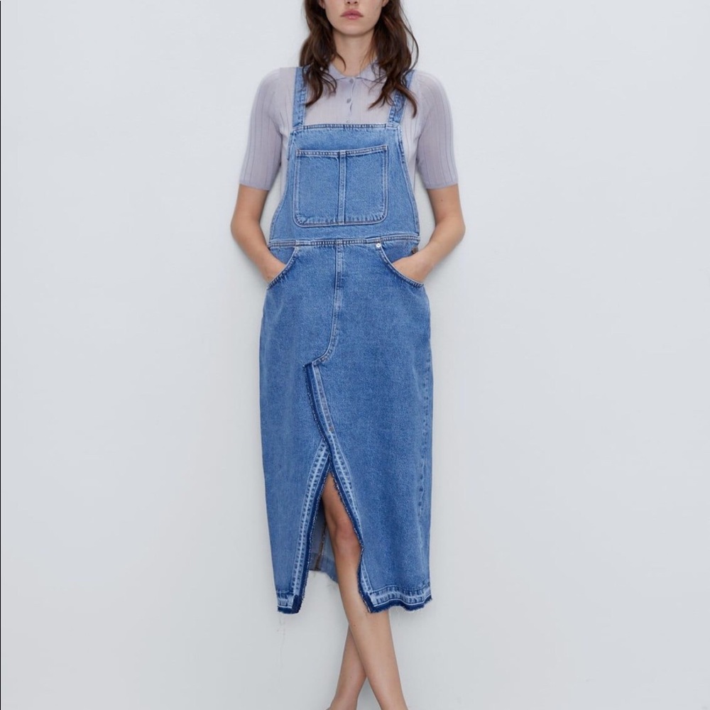 Zara overall dress size small